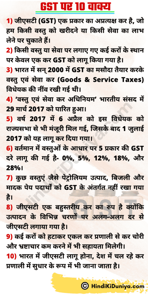 GST