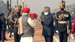 Prime Minister Welcoming President